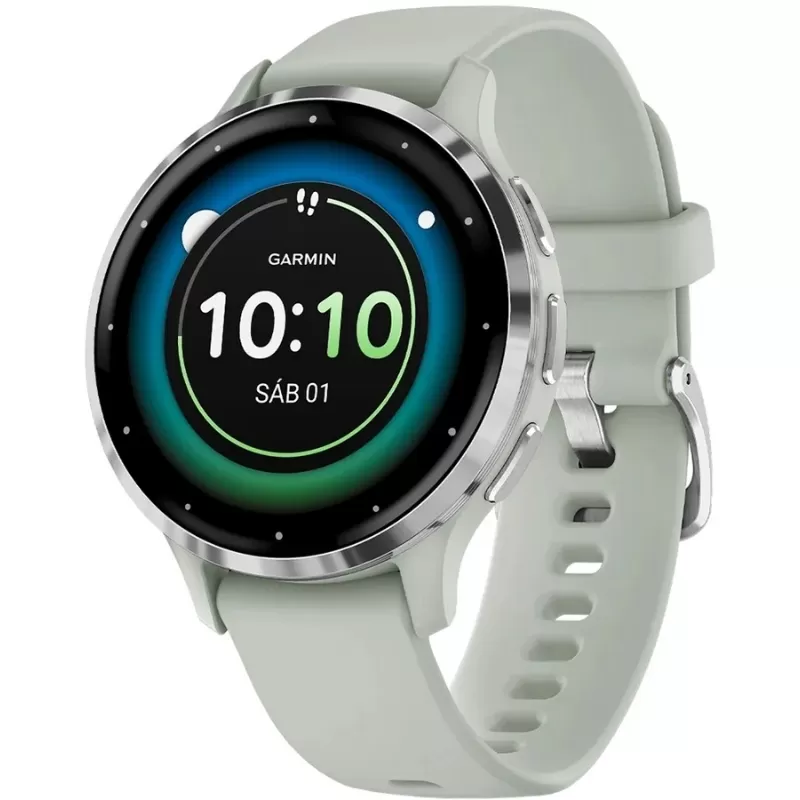 Reloj GPS Garmin Venu 3S 010-02785-01 - Silver/Sag...