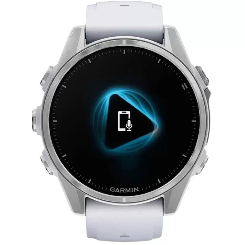 Reloj GPS Garmin Fenix 8 43mm AMOLED 010-02903-00 - Silver/Whitestone