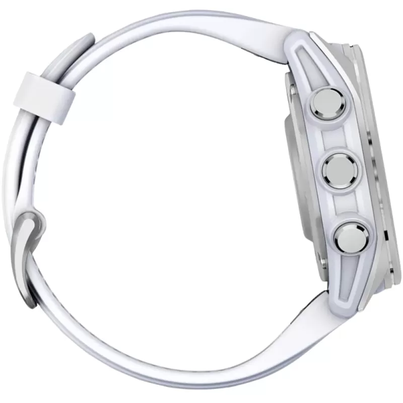 Reloj GPS Garmin Fenix 8 43mm AMOLED 010-02903-00 - Silver/Whitestone