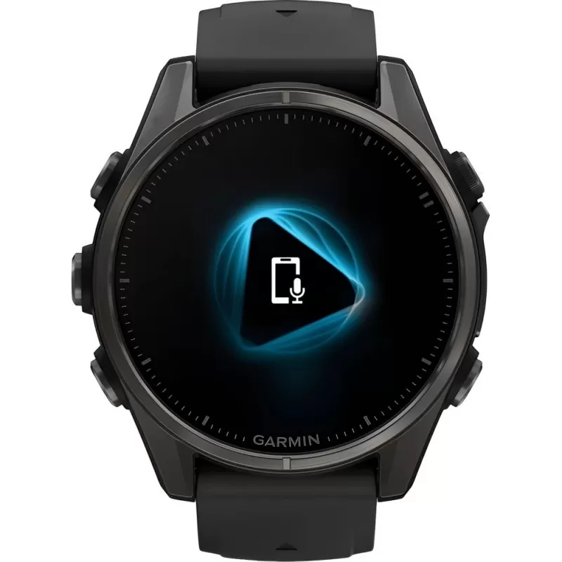 Reloj GPS Garmin Fenix 8 43mm AMOLED Sapphire 010-02903-20 - Titanium Black/Gray