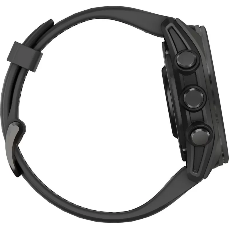 Reloj GPS Garmin Fenix 8 43mm AMOLED Sapphire 010-02903-20 - Titanium Black/Gray