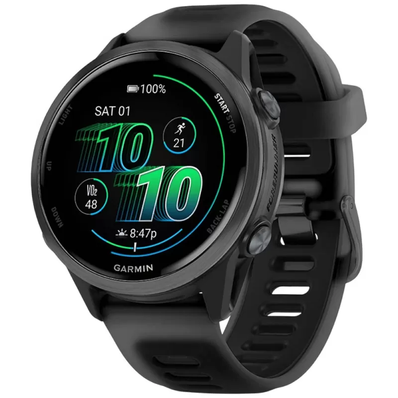 Reloj GPS Garmin Forerunner 570 42mm 010-02970-00 - Aluminum Slate Gray/Black