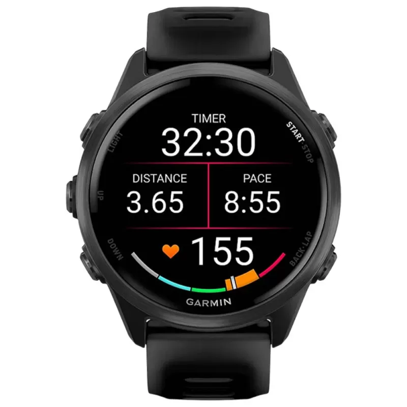 Reloj GPS Garmin Forerunner 570 42mm 010-02970-00 - Aluminum Slate Gray/Black