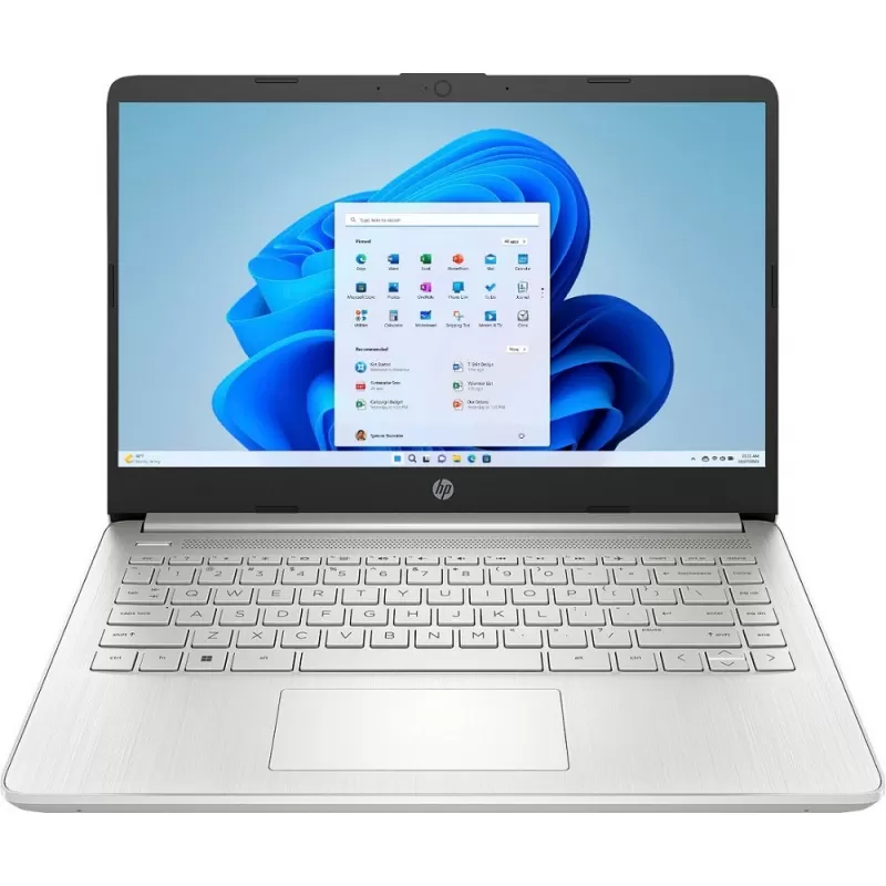 Notebook HP 14-DQ0760DX 14" Intel Celeron N4120 4/128GB W11H - Silver