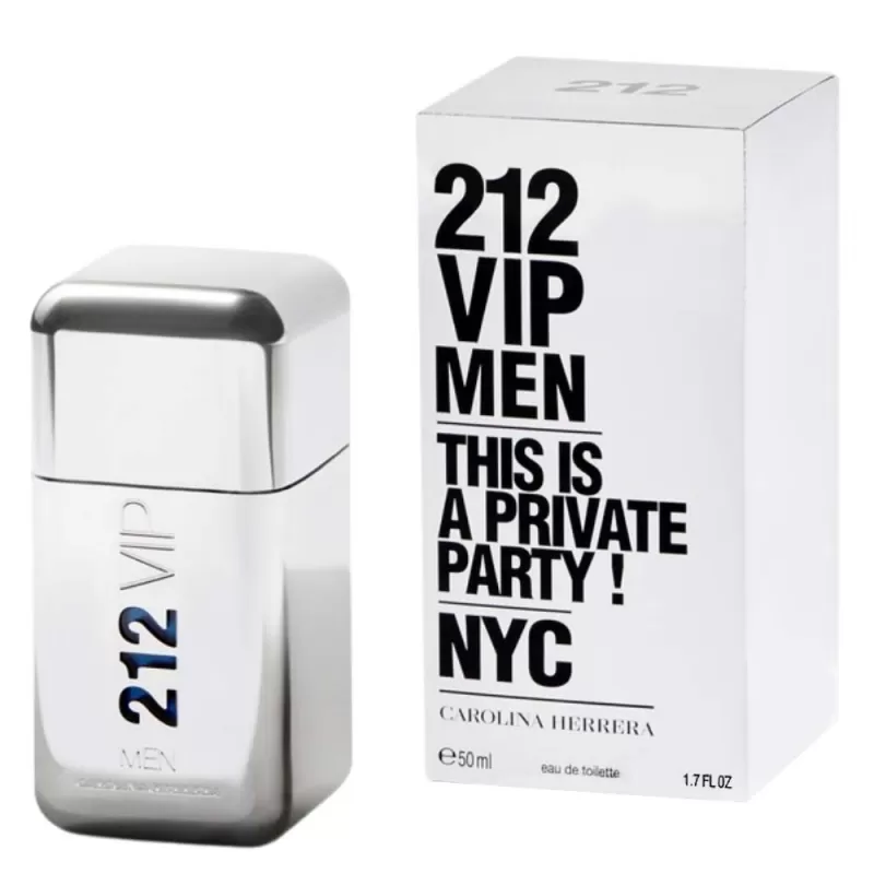 Perfume Carolina Herrera 212 VIP Men EDT Masculino - 50mL