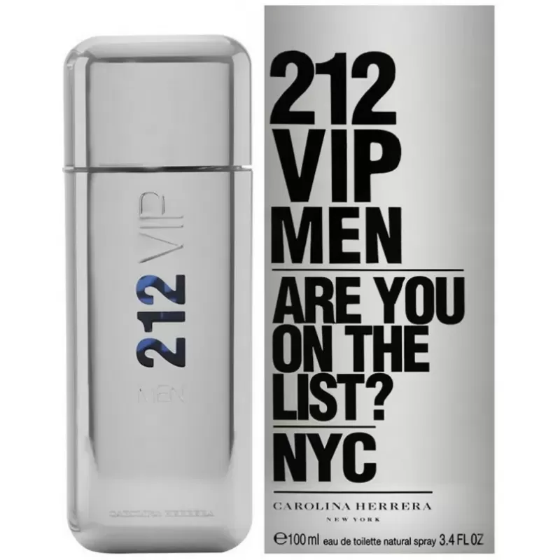 Perfume Carolina Herrera 212 VIP Men EDT Masculino - 100ml