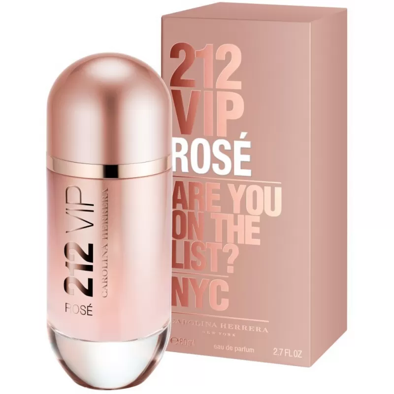 Perfume Carolina Herrera 212 VIP Rosé EDP Femenino - 80ml