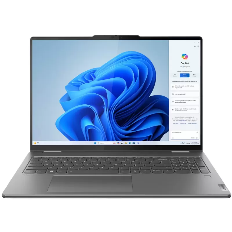 Notebook Lenovo Yoga 7 2-in-1 16IML9 83DL0002US 16" Touch Intel Core Ultra 7 155U 16GB/1TB W11H - Storm Grey