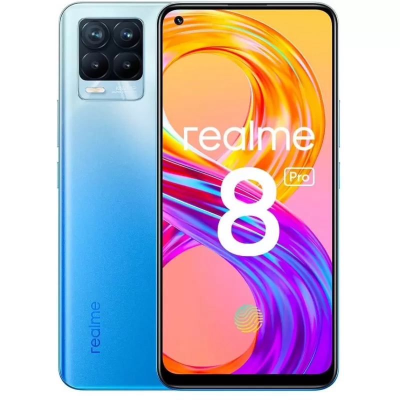 Smartphone Realme 8 Pro RMX3081 LTE DS 6.4" 8/128GB Azul 