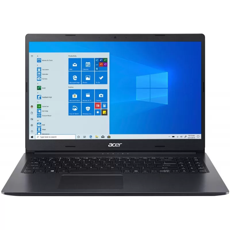 Notebook Acer Aspire 3 A315-57G-79Y2 15.6" Intel Core i7-1065G7 8/256GB W10H NVIDIA GeForce MX330 2GB - Charcoal Black