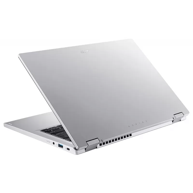 Notebook Acer Aspire 3 Spin 14 A3SP14-31PT-32M6 14" Touch Intel Core i3-N305 8/256GB W11H - Pure Silver + Capa