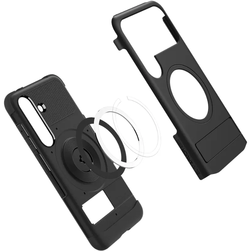 Capa Spigen Samsung S25 ACS08920 Slim Armor MagFit - Black