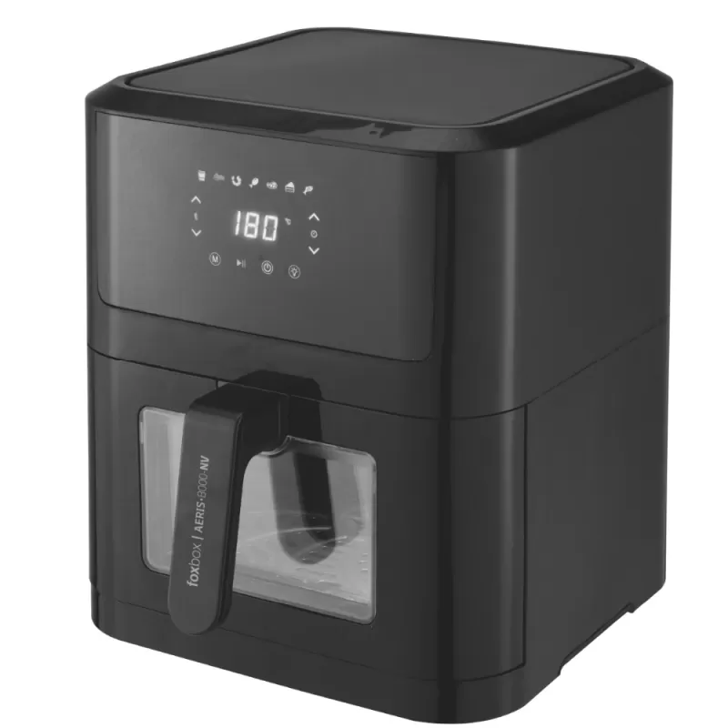 Freidora Eléctrica Foxbox AERIS-8000-NV 1700W 8L 110V - Black