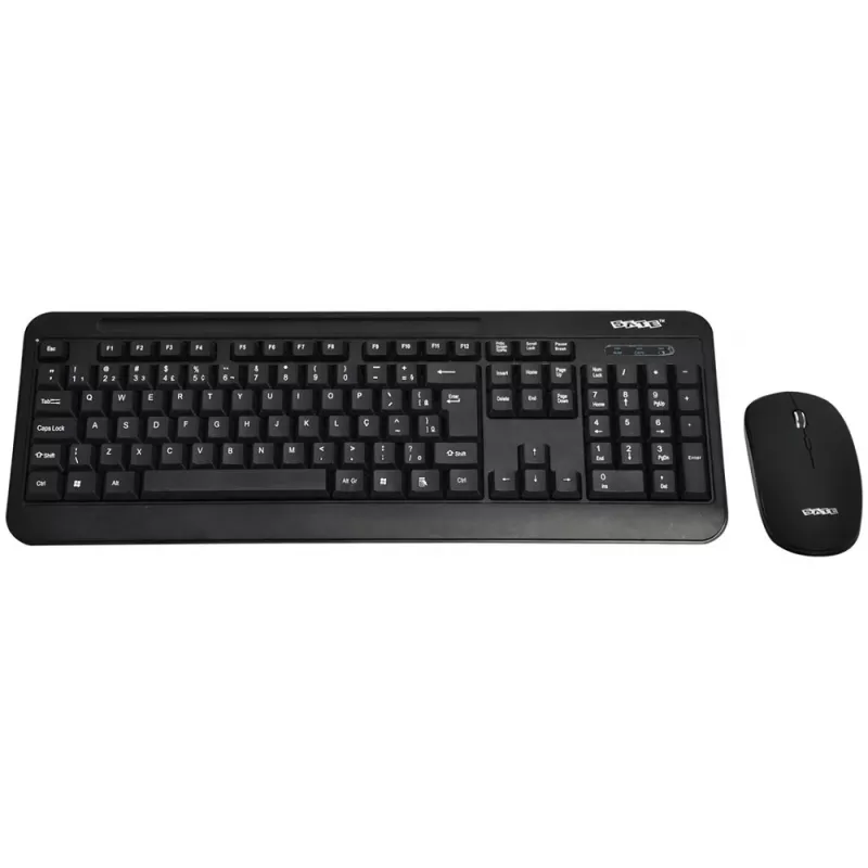 Teclado + Mouse Wireless Satellite AK-725G - Black...