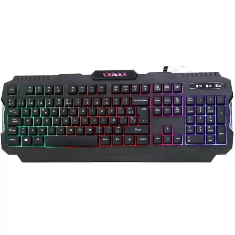 Teclado Gaming Satelite AK-837 - Black (Español)