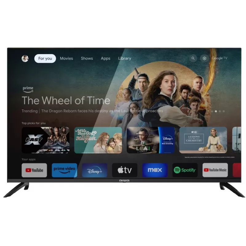 Smart TV QLED Aiwa 75" AW75B4QFG 4k Ultra HD