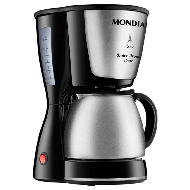 Cafetera Eléctrica Mondial Dolce Arome C-37JI-30X 220V - Black