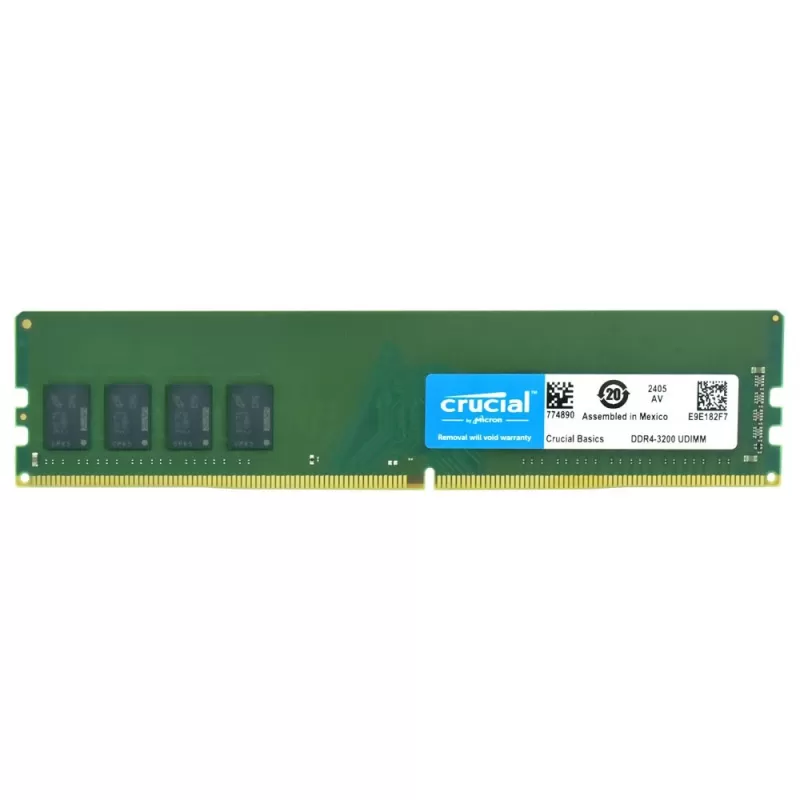 Memoria RAM para PC Crucial CB8GU3200 8GB DDR4 3200MHz