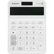 Calculadora Ecopower EP-C302 12 Dígitos - White
