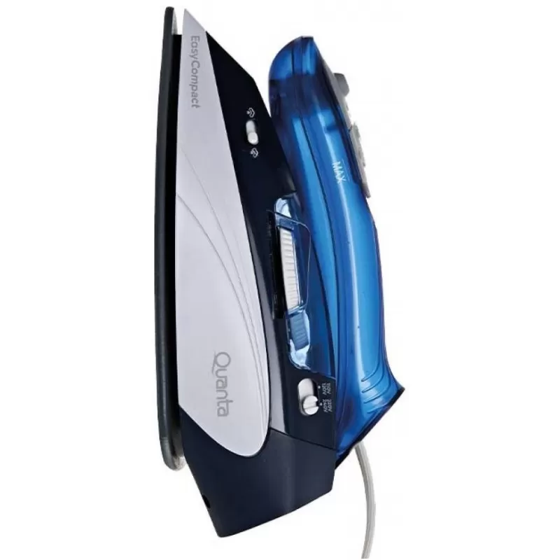 Plancha Portátil a Vapor Quanta Easy Compact QTFVV10 2V - Blanco/Azul