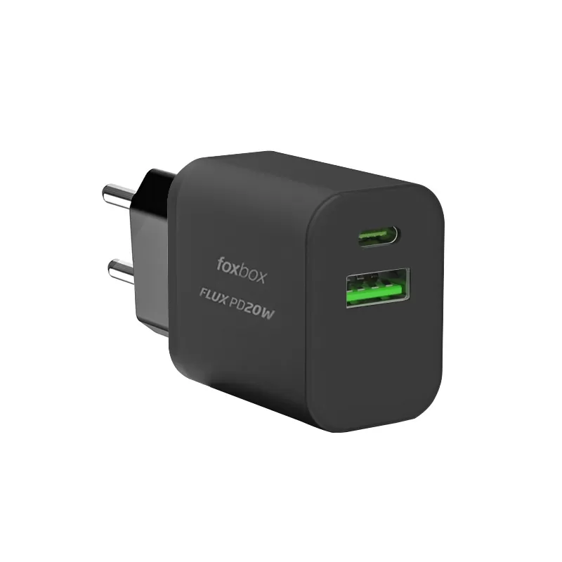 Adaptador Foxbox Energy Flux PD20W USB-A | USB-C -...