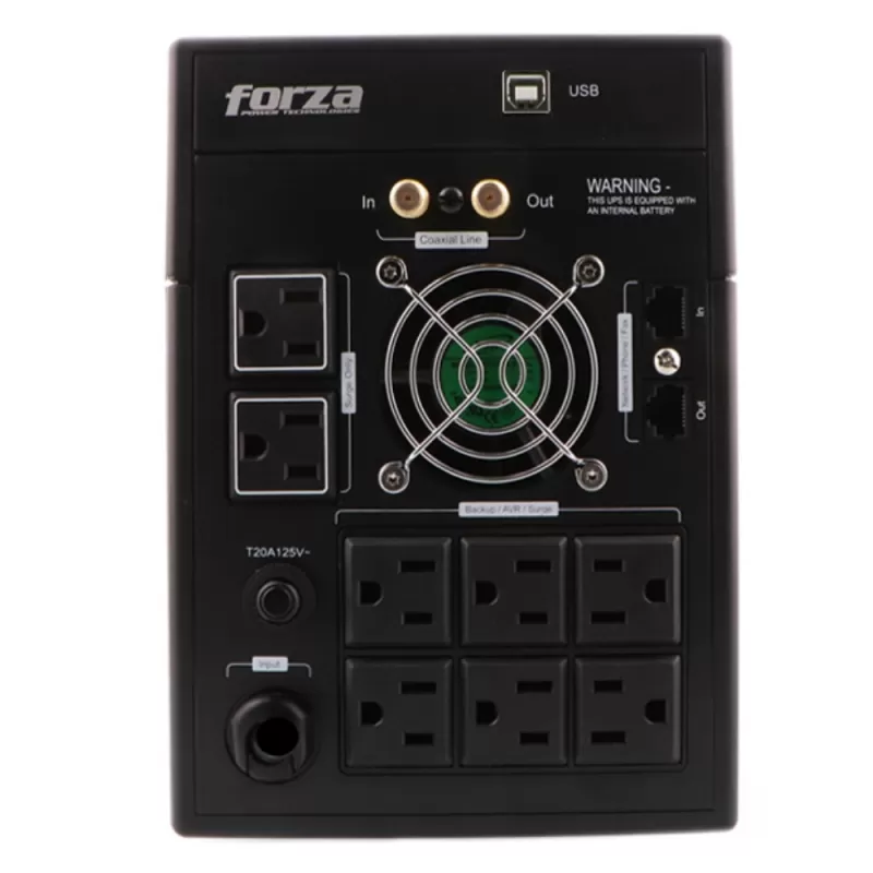 UPS Forza FX-2200LCD-U 2200VA 1200W 220V