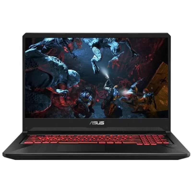 Notebook Asus TUF Gaming FX705DY-ER53 de 17.3" FHD con AMD Ryzen 5 3550H/8GB RAM/512GB SSD/Radeon RX 560X de 4GB/W10 - Negro/Rojo (Refurbished)