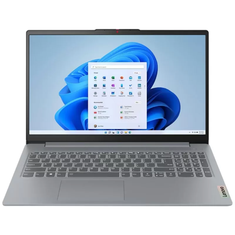 Notebook Lenovo IdeaPad Slim 3 15IRH8 83EM00H6IN 15.6" Intel Core i7-13620H 16/512GB W11H - Arctic Grey