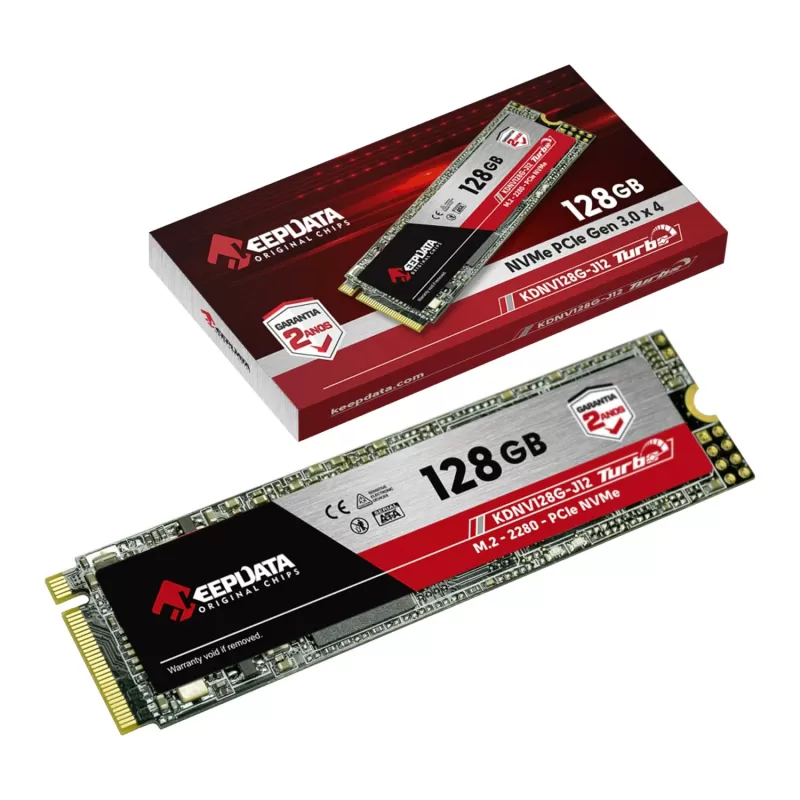 SSD M.2 NVMe Keepdata Turbo 128GB (KDNV128G-J12)