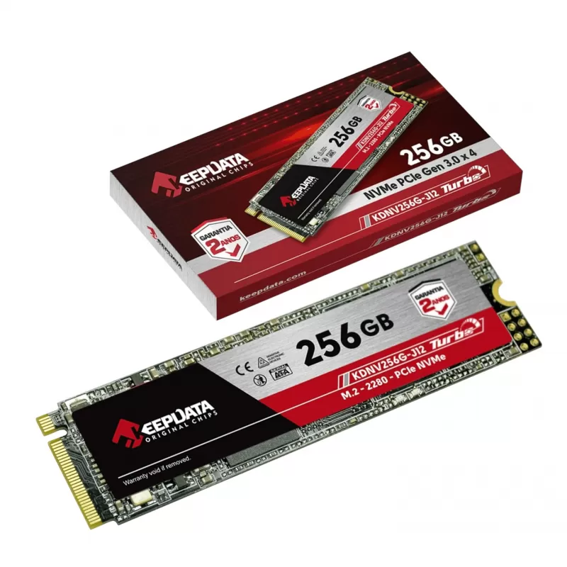 SSD M.2 NVMe Keepdata Turbo 256GB (KDNV256G-J12)