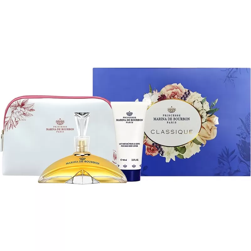 Kit Perfume Marina de Bourbon Classique EDP + Body...