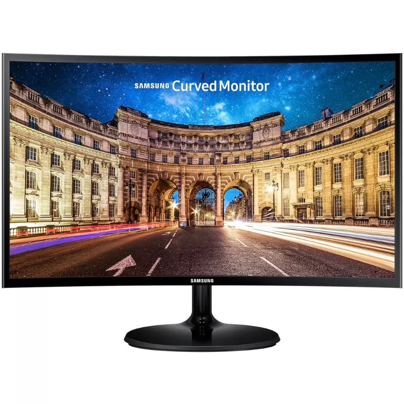 Monitor LED Samsung 24" Curved LC24F390FHNXZA Full HD 60Hz