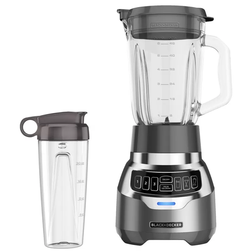 Licuadora Black+Decker Quiet Blender BL1300DG-CL 9...