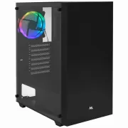 Gabinete Gaming Mtek MK2603 Mid Tower 1Fan RGB - B...