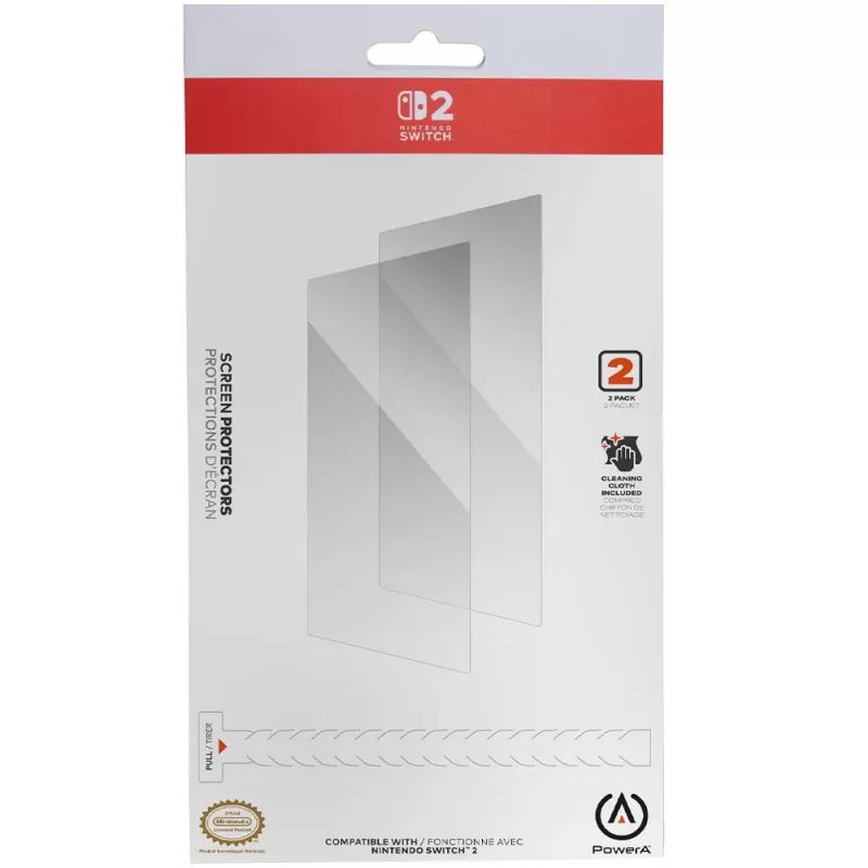 Pelicula PowerA para Nintendo Switch 2 NSAC0530-01-1 - (2 unidades)