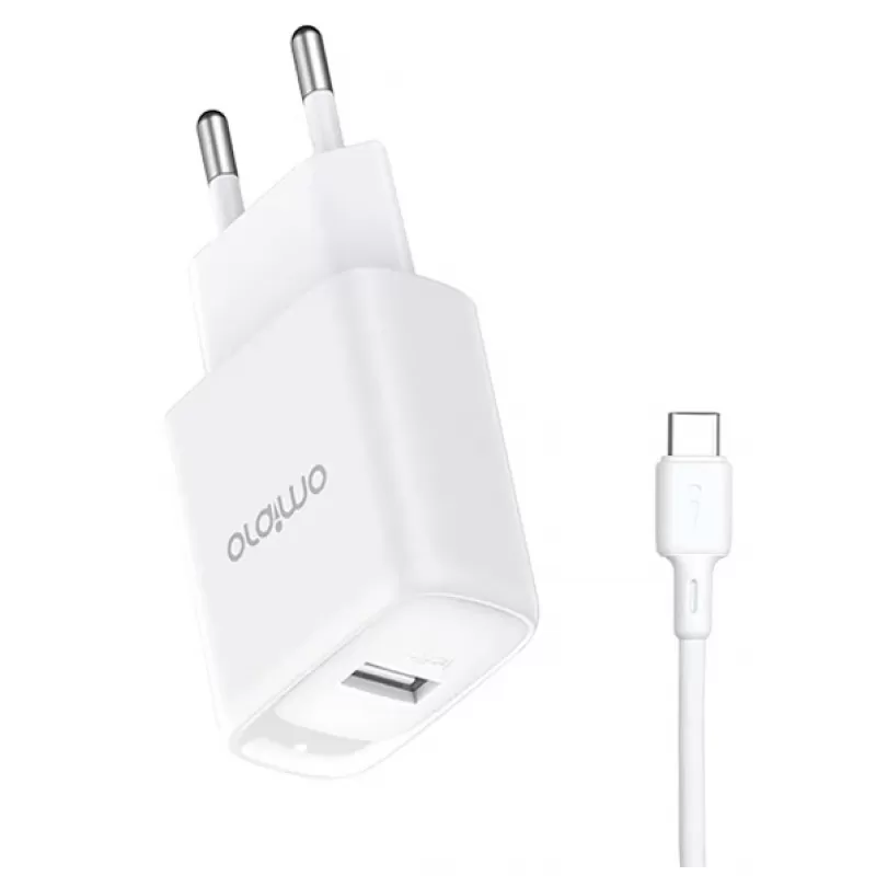 Cargador Oraimo OCW-E66S+C53 USB-A/USB-C 10W - Whi...