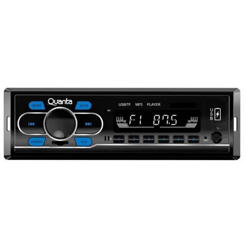 Toca Radio Quanta QTRRA73 Bluetooth - Negro