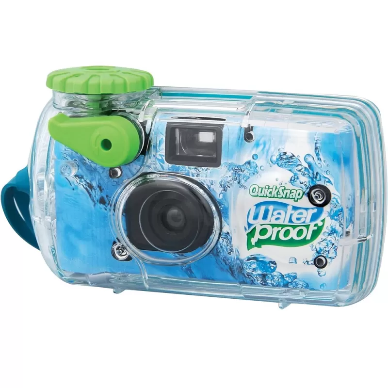 Cámara Descartable Fuji QuickSnap Impermeable 27 ...