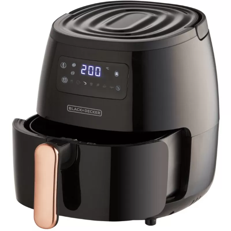 Freidora Eléctrica Digital Black+Decker Air Fryer HFD5055B-AR 1500W 220V 5.7L - Black