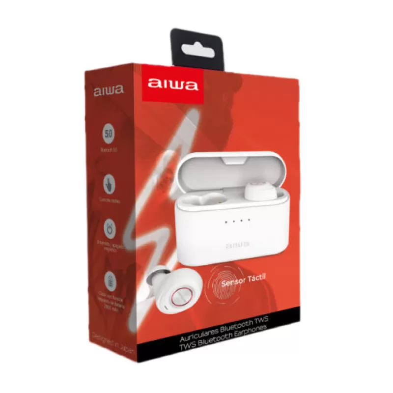 Auricular Aiwa AW6 Pro Bluetooth - White