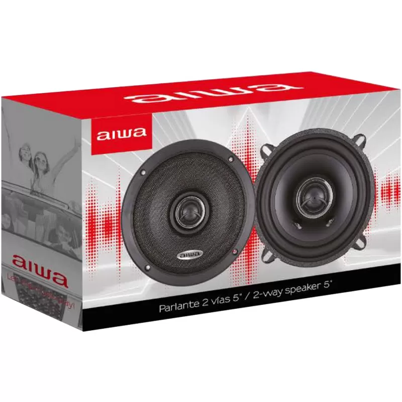 Parlante Aiwa AW-S1365P 5" 100W 2 Vias (Caja Fea)