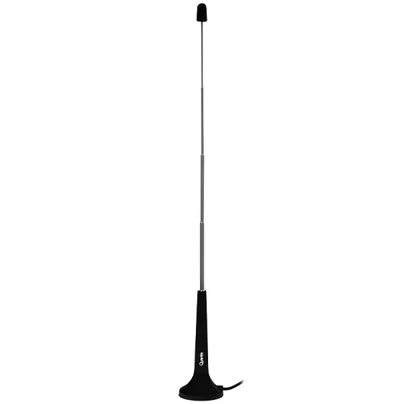 Antena Interna para TV Digital Quanta QTANT0260 - Negro