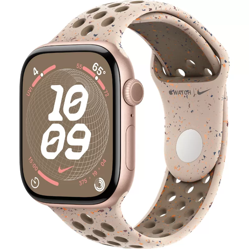 Apple Watch Series 10 MWX23LW/A 46mm GPS - Rose Gold Aluminum/Desert Stone Nike Sport Band