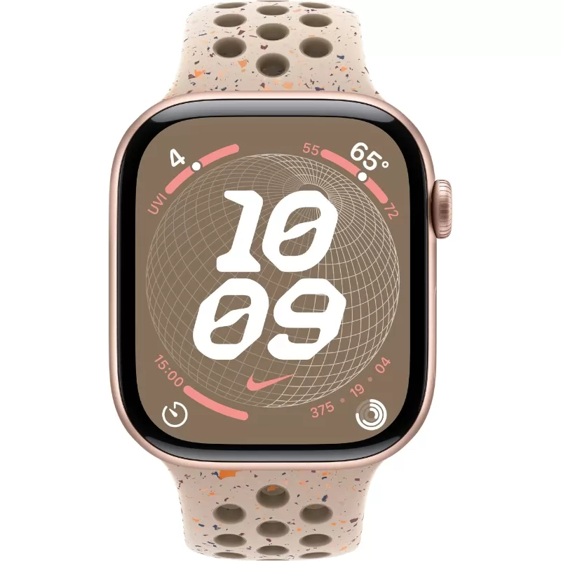 Apple Watch Series 10 MWX23LW/A 46mm GPS - Rose Gold Aluminum/Desert Stone Nike Sport Band