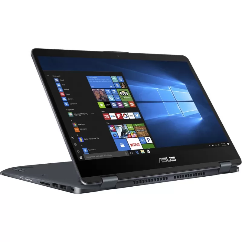 Notebook Asus VivoBook Flip TP412F TP412F-OS31T Intel Core i3-8145U 14" W10 4/128GB SSD - Star Grey