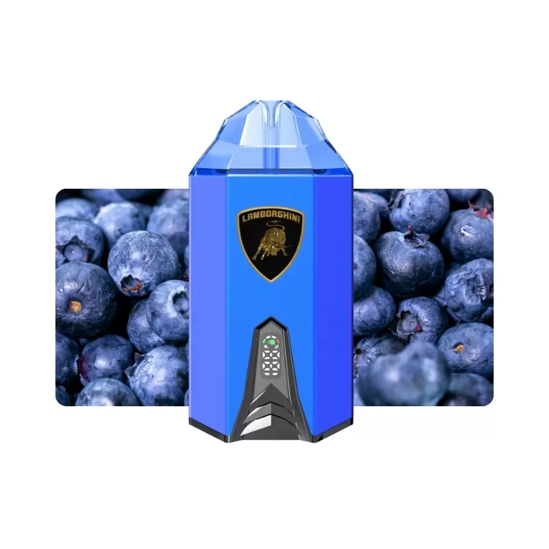 Vaper Descartable Lamborghini Aventador 2% Nicotina 12000 Puffs - Blueberry Ice