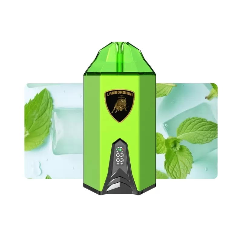 Vaper Descartable Lamborghini Aventador 2% Nicotina 12000 Puffs - Ice Mint