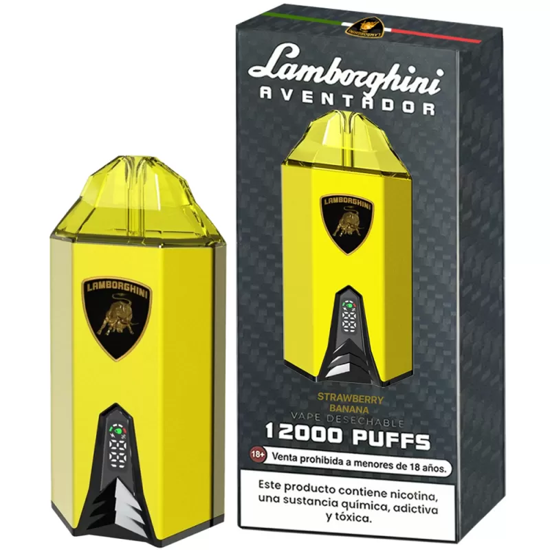 Vaper Descartable Lamborghini Aventador 2% Nicotin...