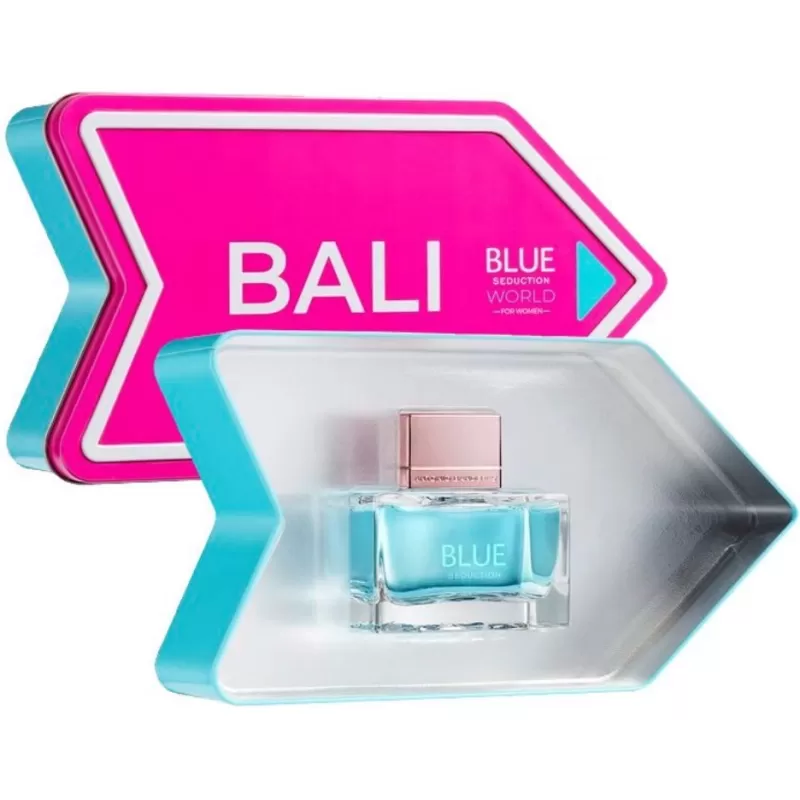 Perfume Antonio Banderas Special Edition Bali Blue Seduction World EDT Femenino - 80ml