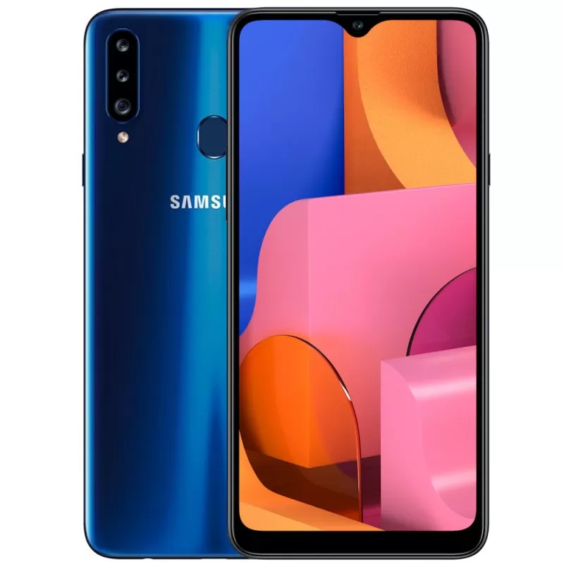 Smartphone Samsung Galaxy A20s SM-A207M DS 3/32GB - Azul (Gar. PY/UY/ARG)